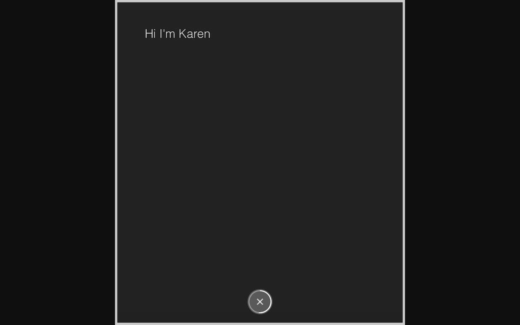 Karen virtual assistant